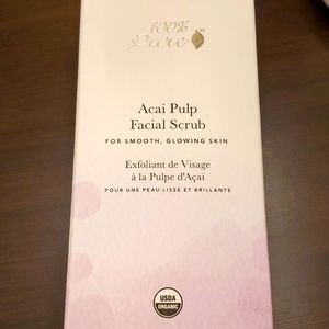 Acai pulp facial scrub 100% Pure